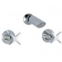 PGNZ Range Full Turn Chrome Shower Tap Set PGNZ Range Full Turn Chrome Shower Tap Set